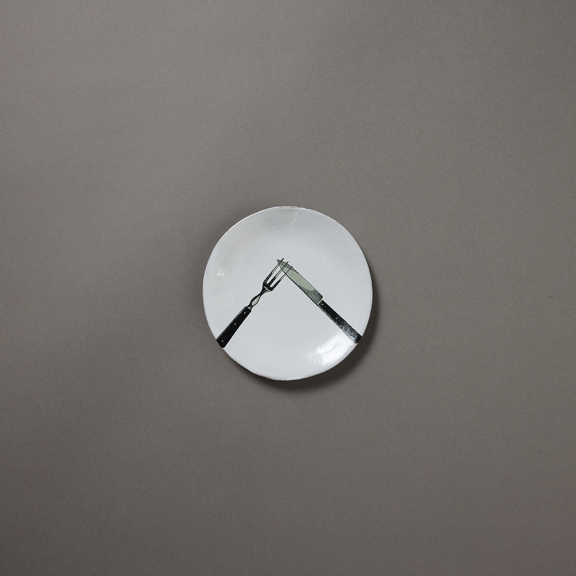 Astier de Villatte | Saucer | Knife and Fork