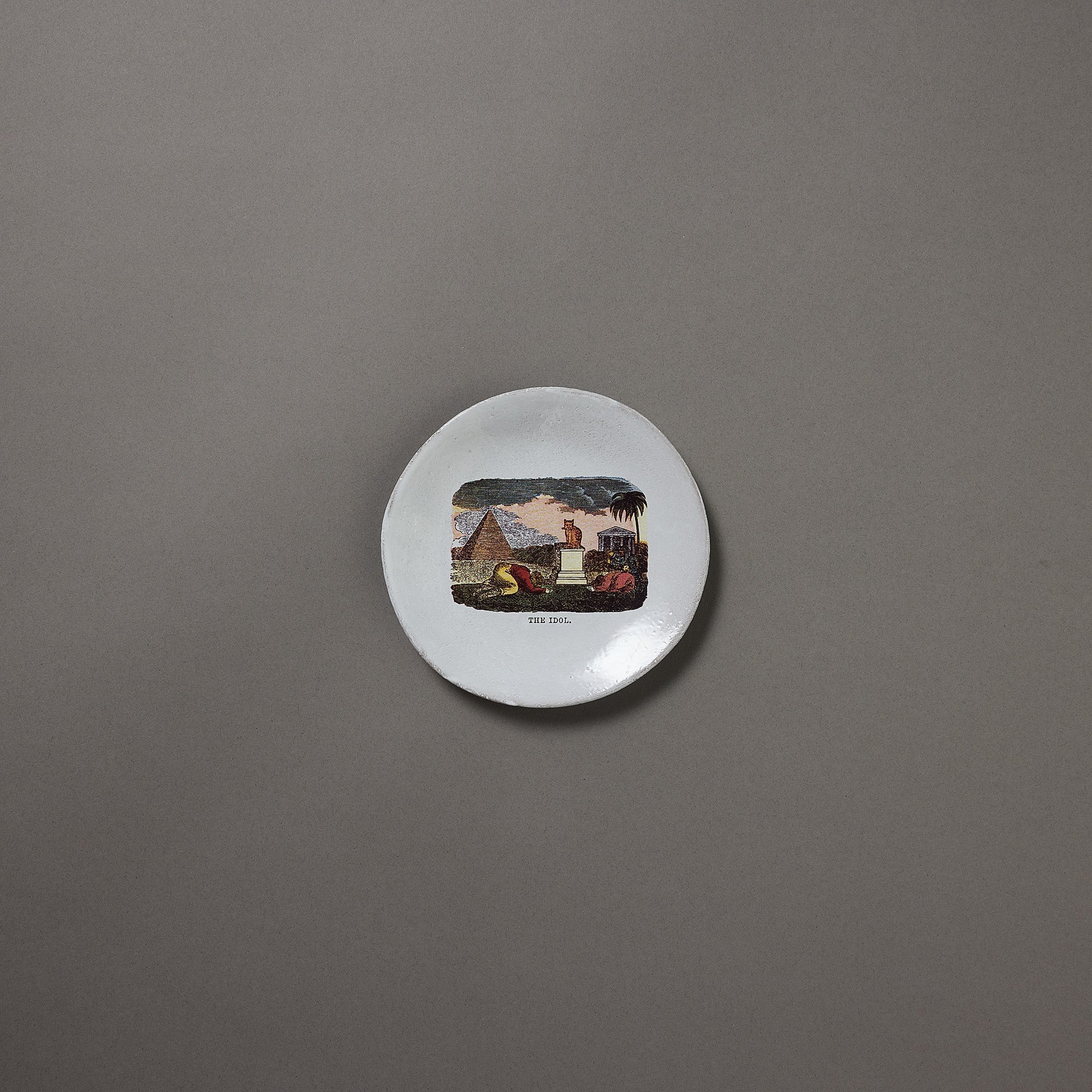 Astier de Villatte x John Derian | Saucer | Cat Idol