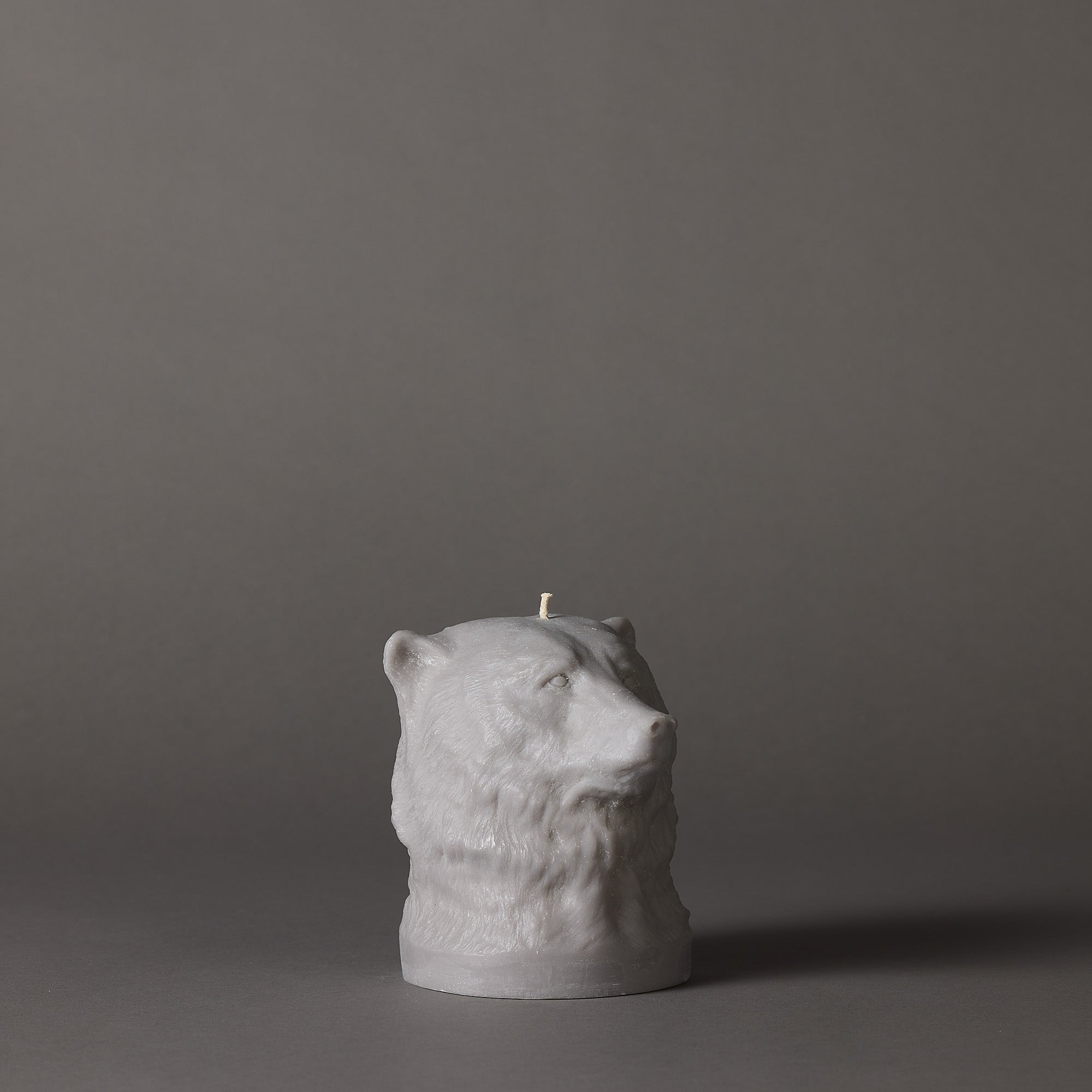 Bear Head Candle