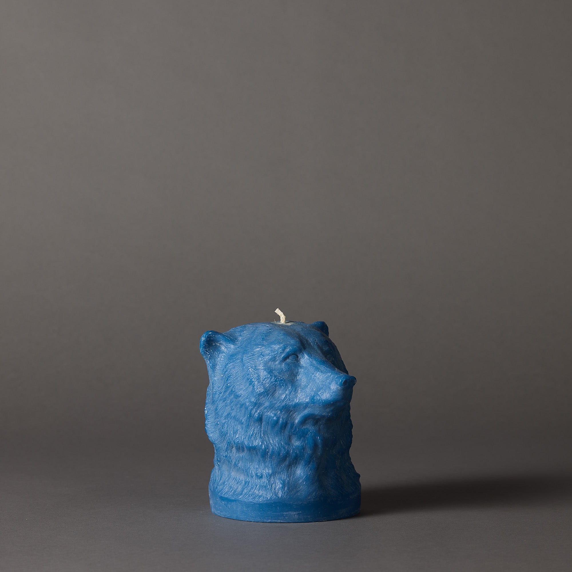 Bear Head Candle