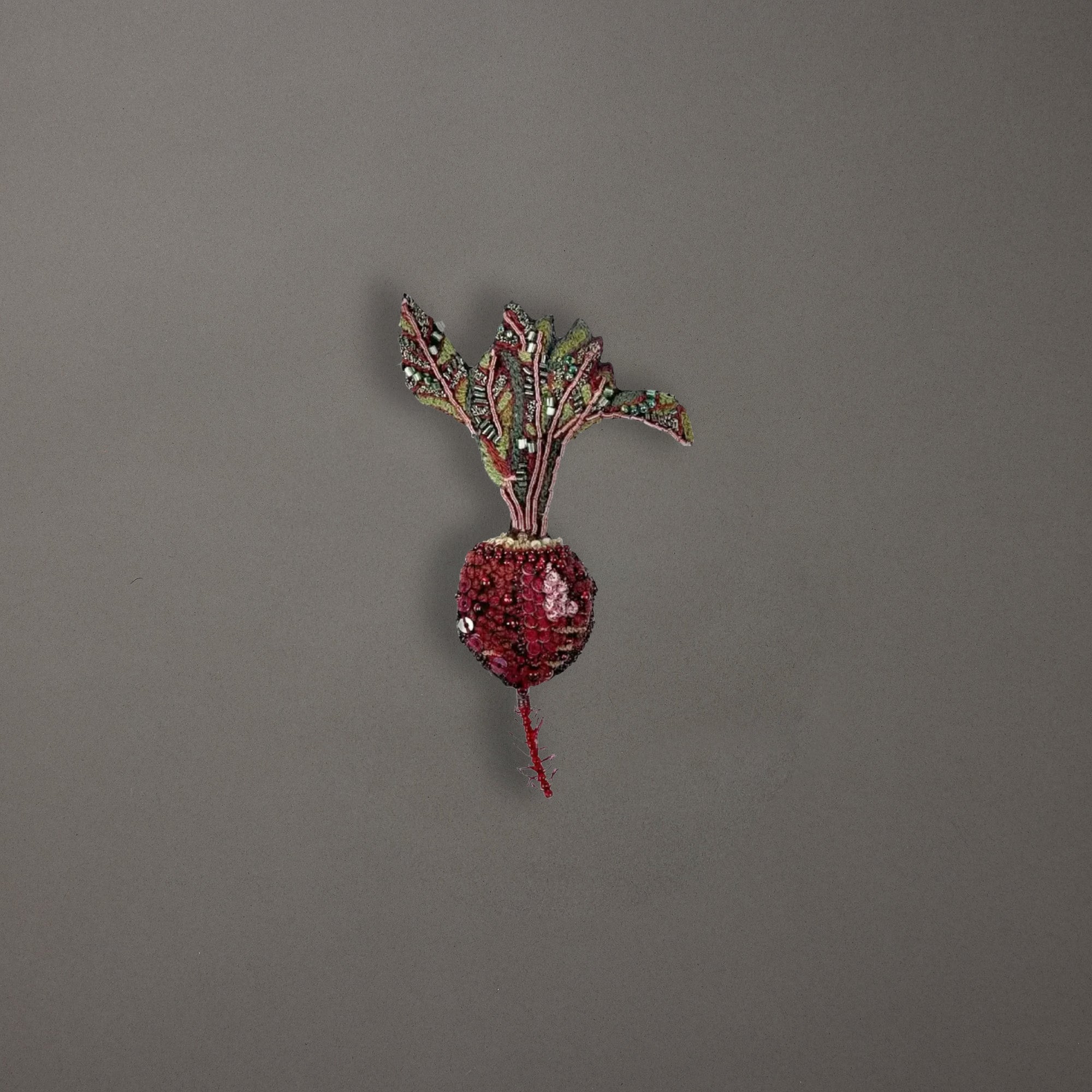 Beet Brooch Pin