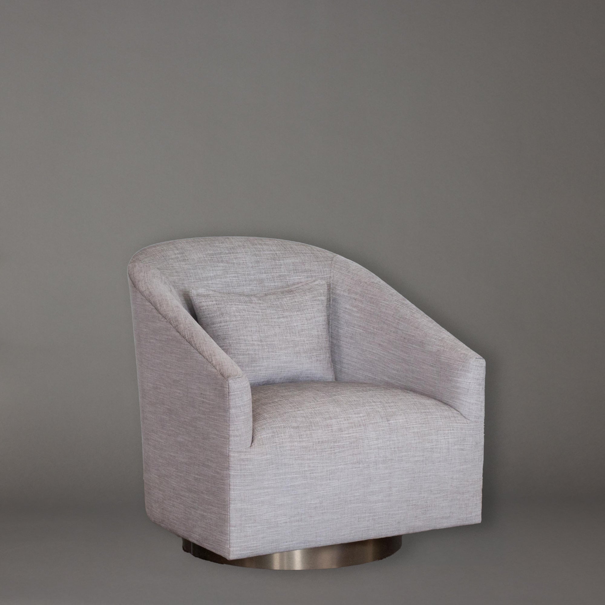 Genevie Swivel Chair | Tight Seat