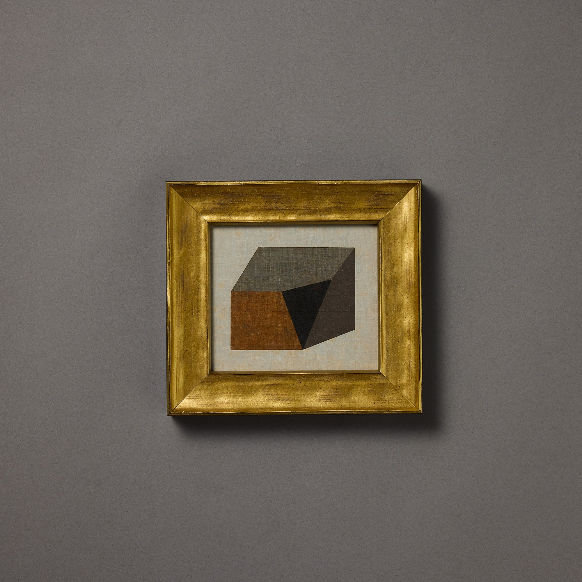 Geometric Form | Folded Volume | Black II | Framed