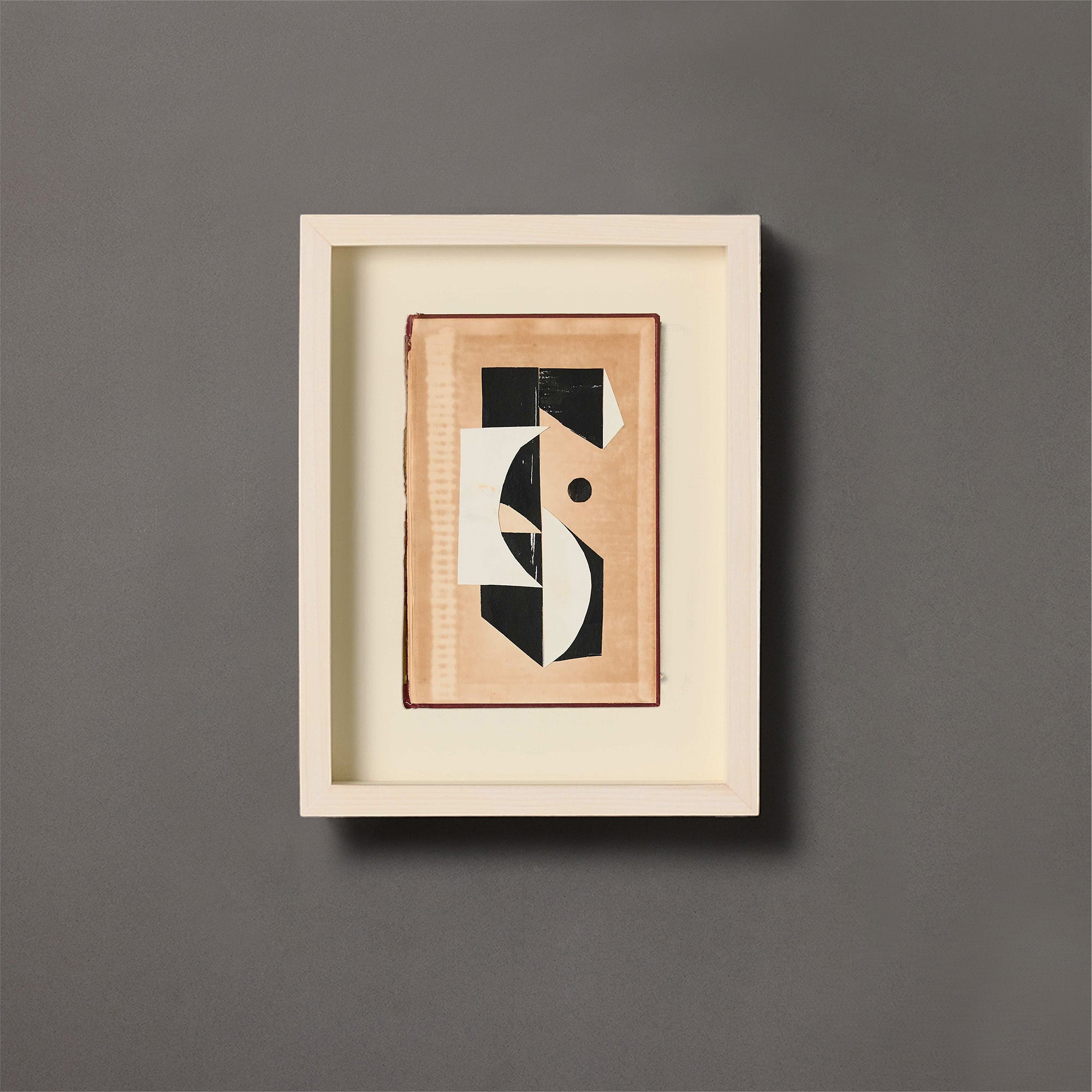 Nathan Isaac | Abstract Collage | Clè II | Framed