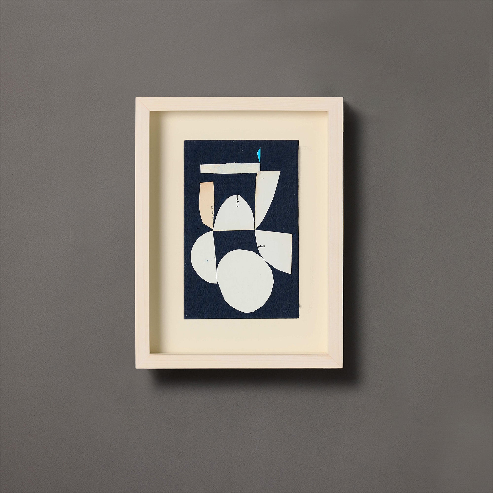 Nathan Isaac | Abstract Collage | Fois I | Framed