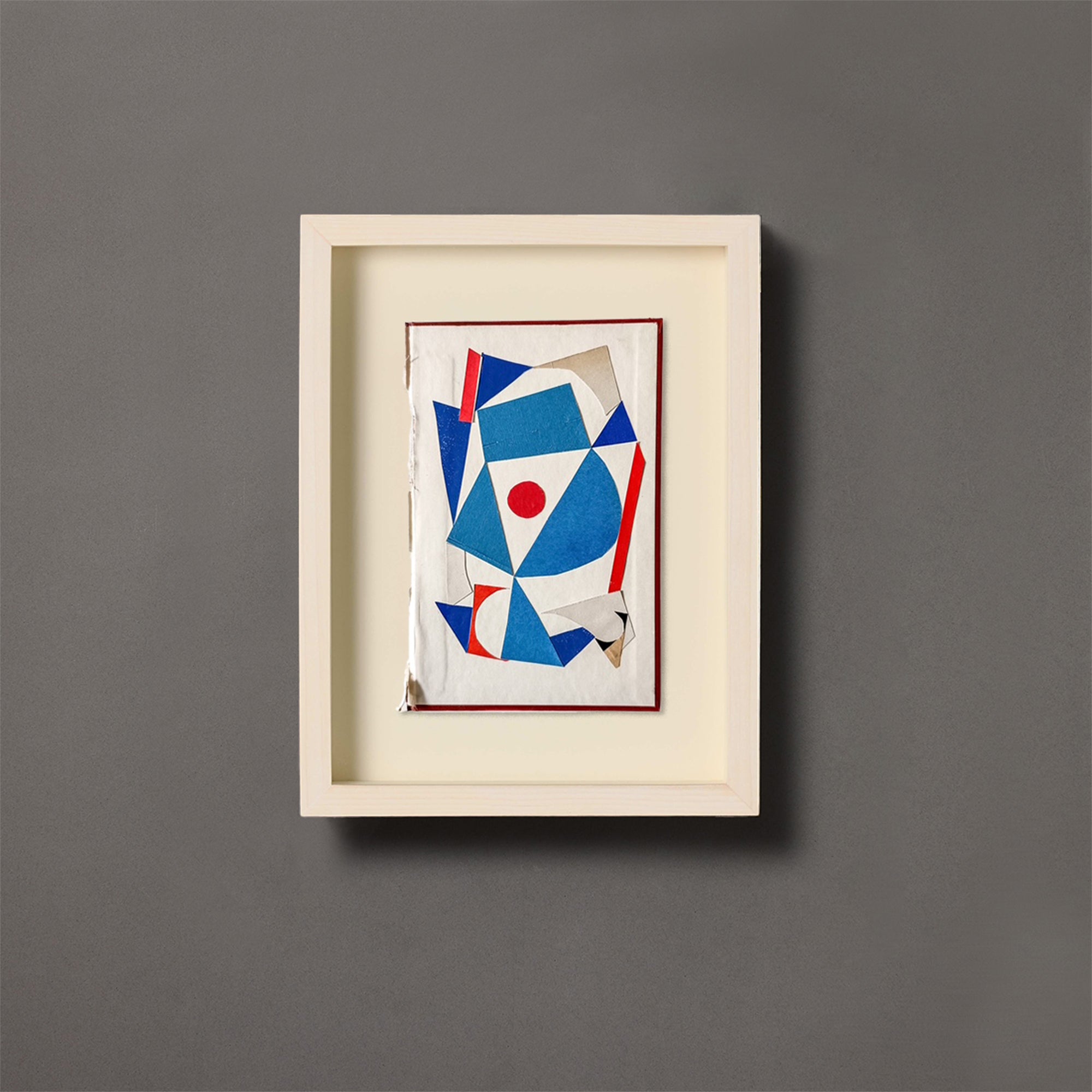 Nathan Isaac | Abstract Collage | Plures I | Framed