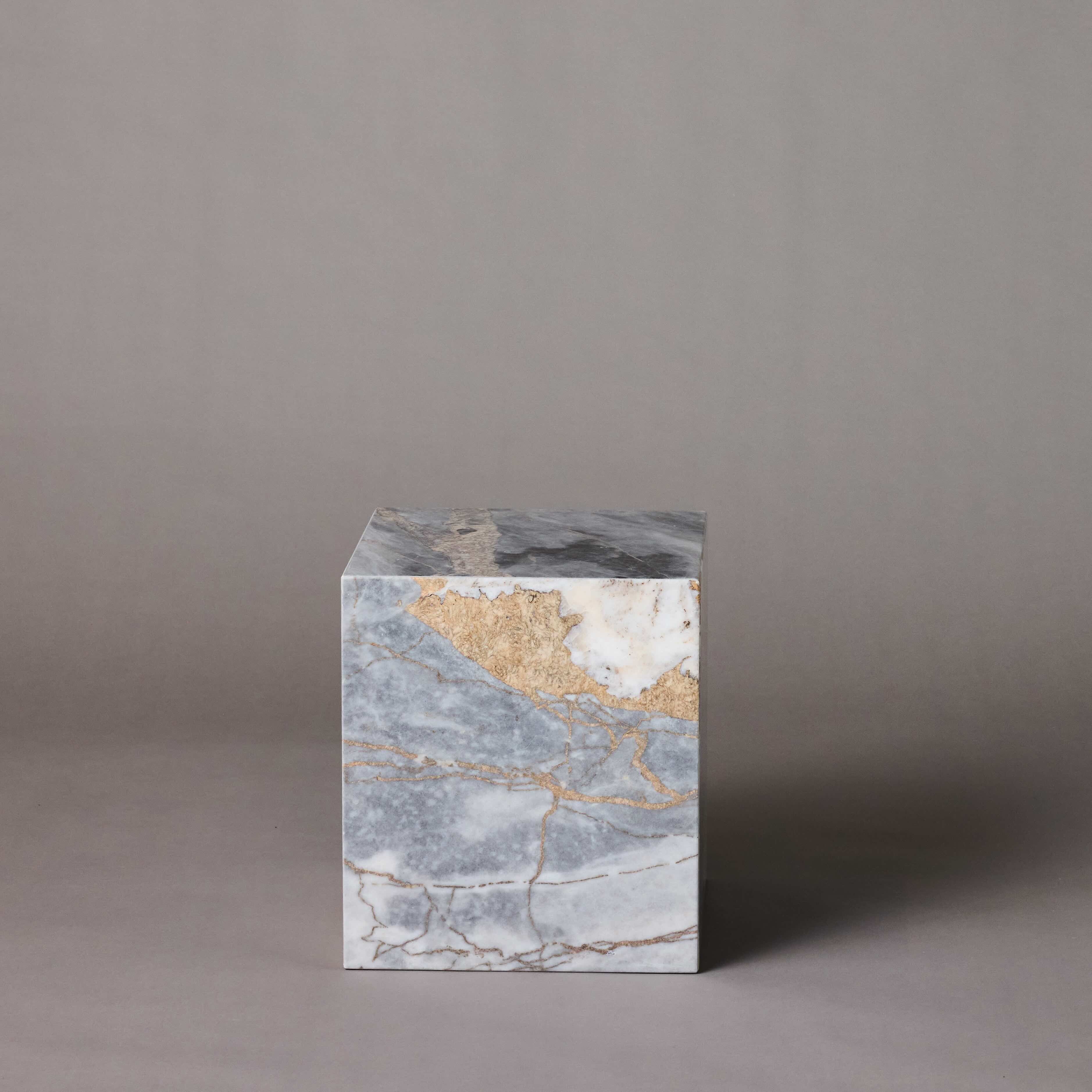 Rhodes Cube | Grey Orobico Marble
