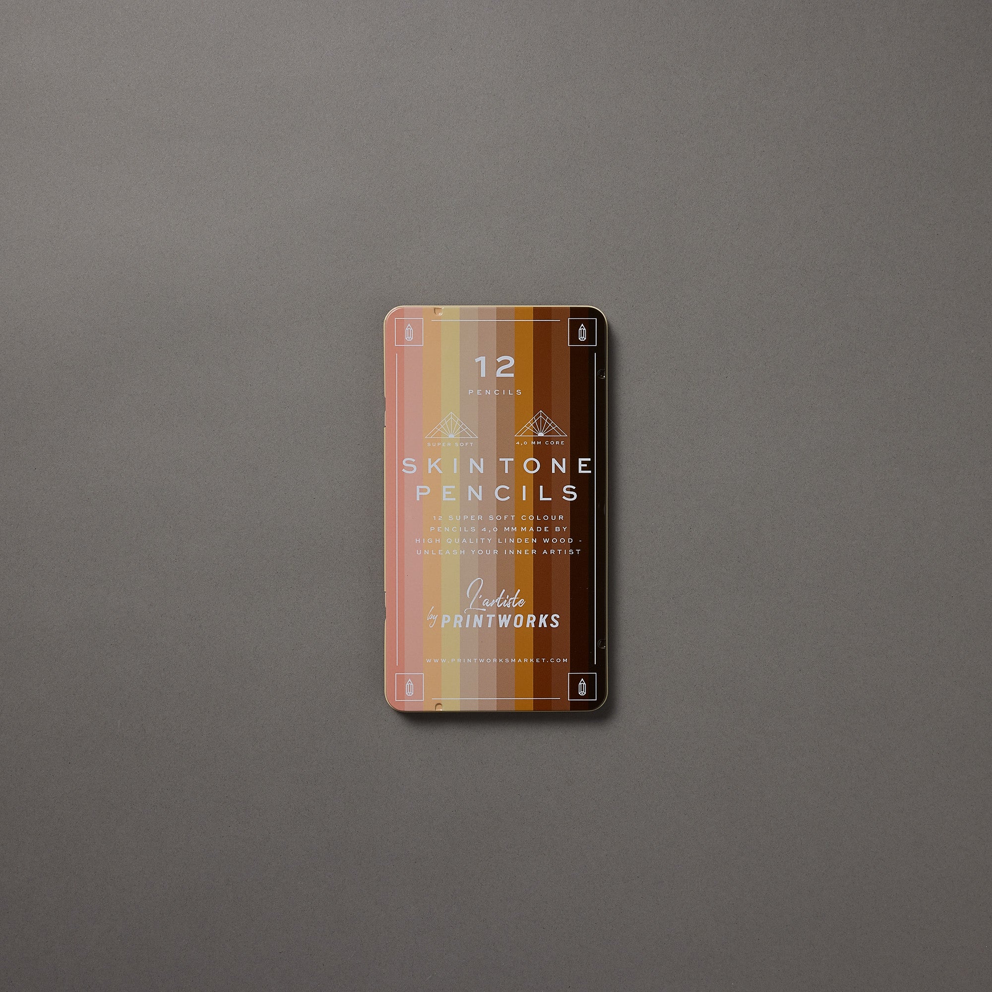 Skin Tone Color Pencil Set