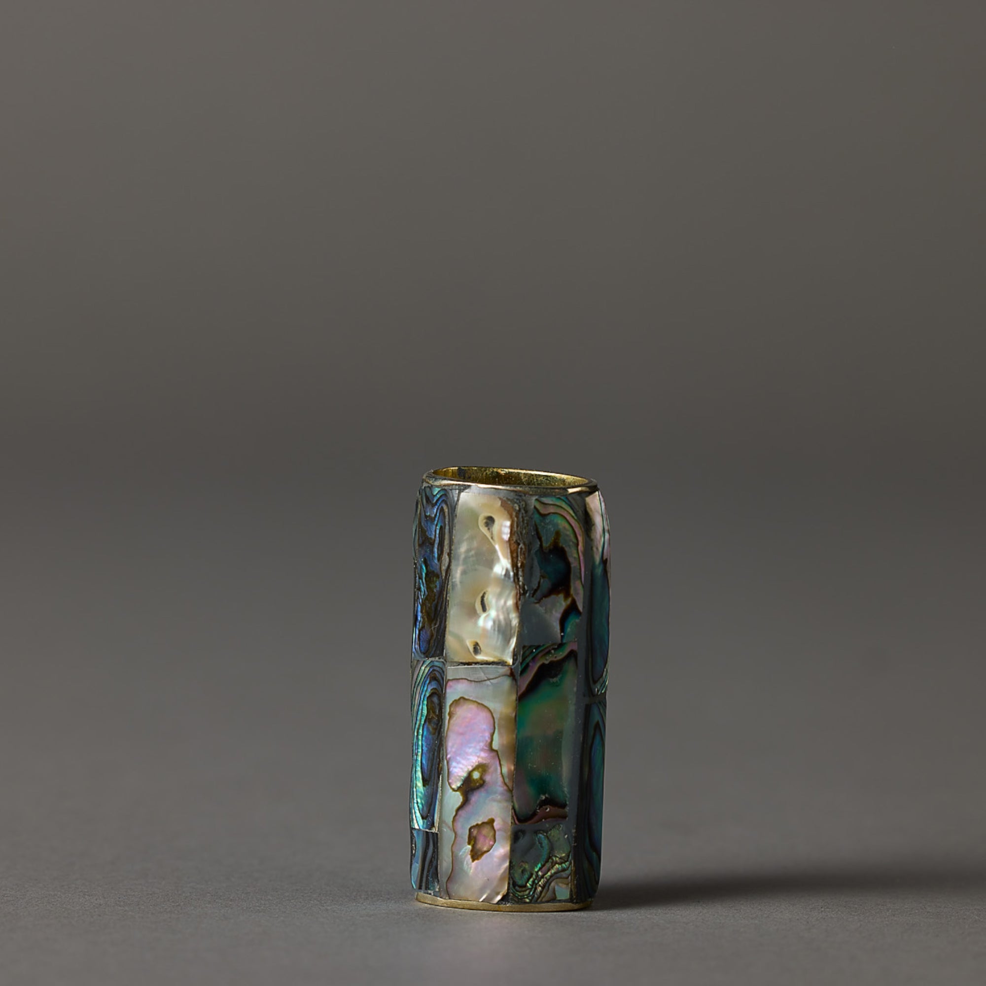 Vintage Abalone Inlay Lighter Sleeve
