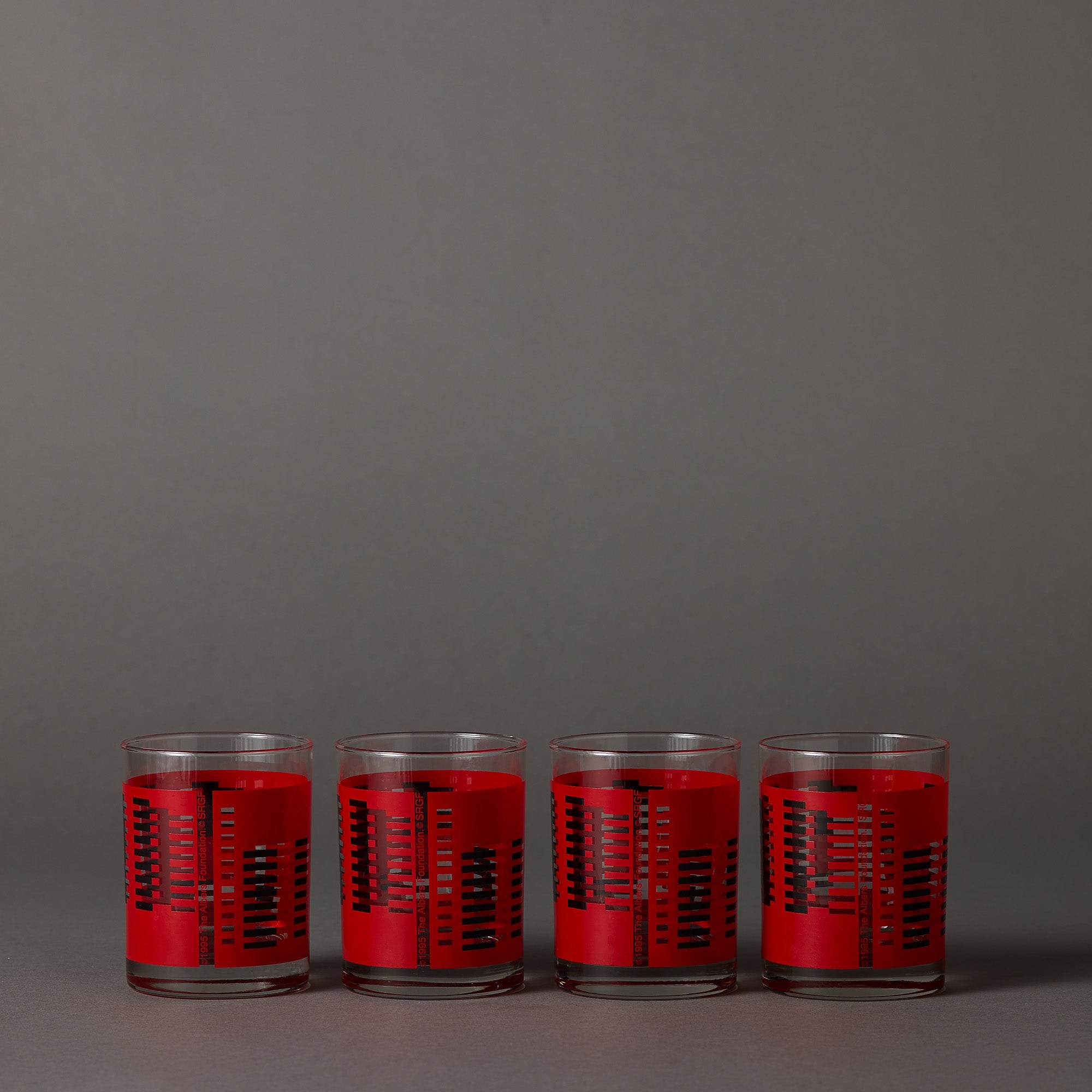 Vintage Josef Alber Low Ball | Set of 4