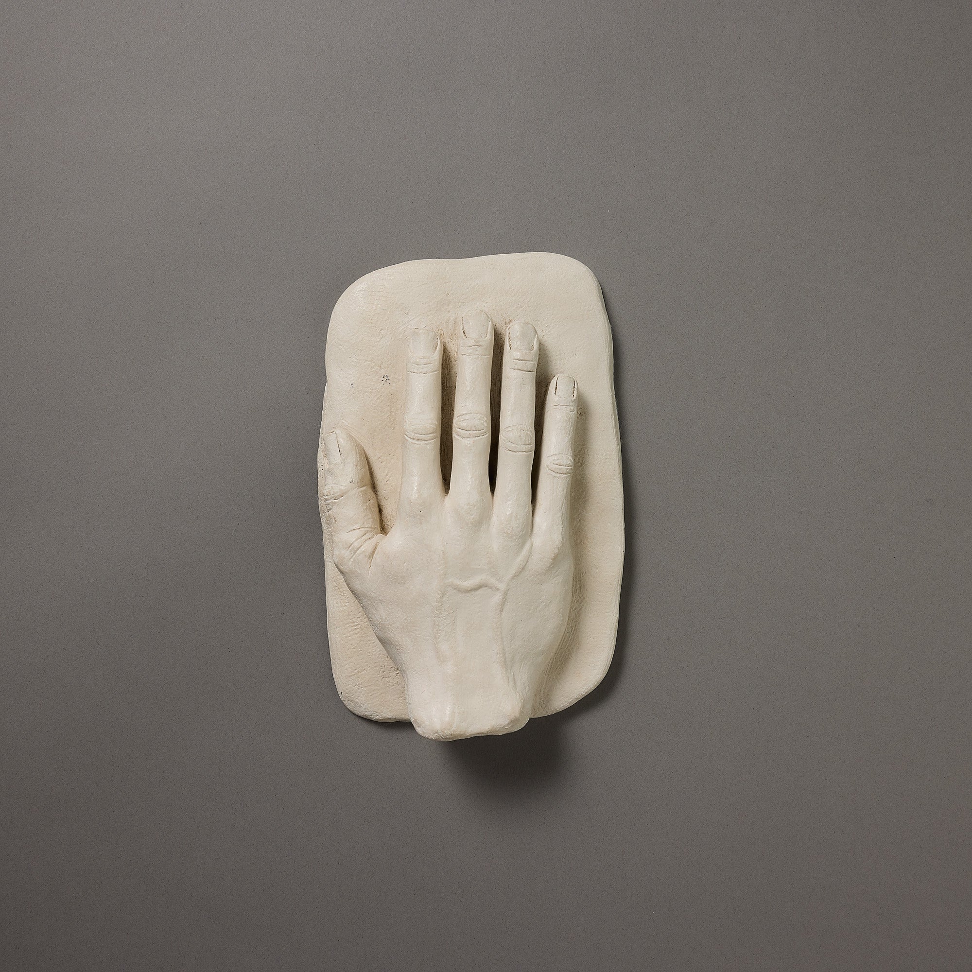 Vintage Plaster Hand Sculpture