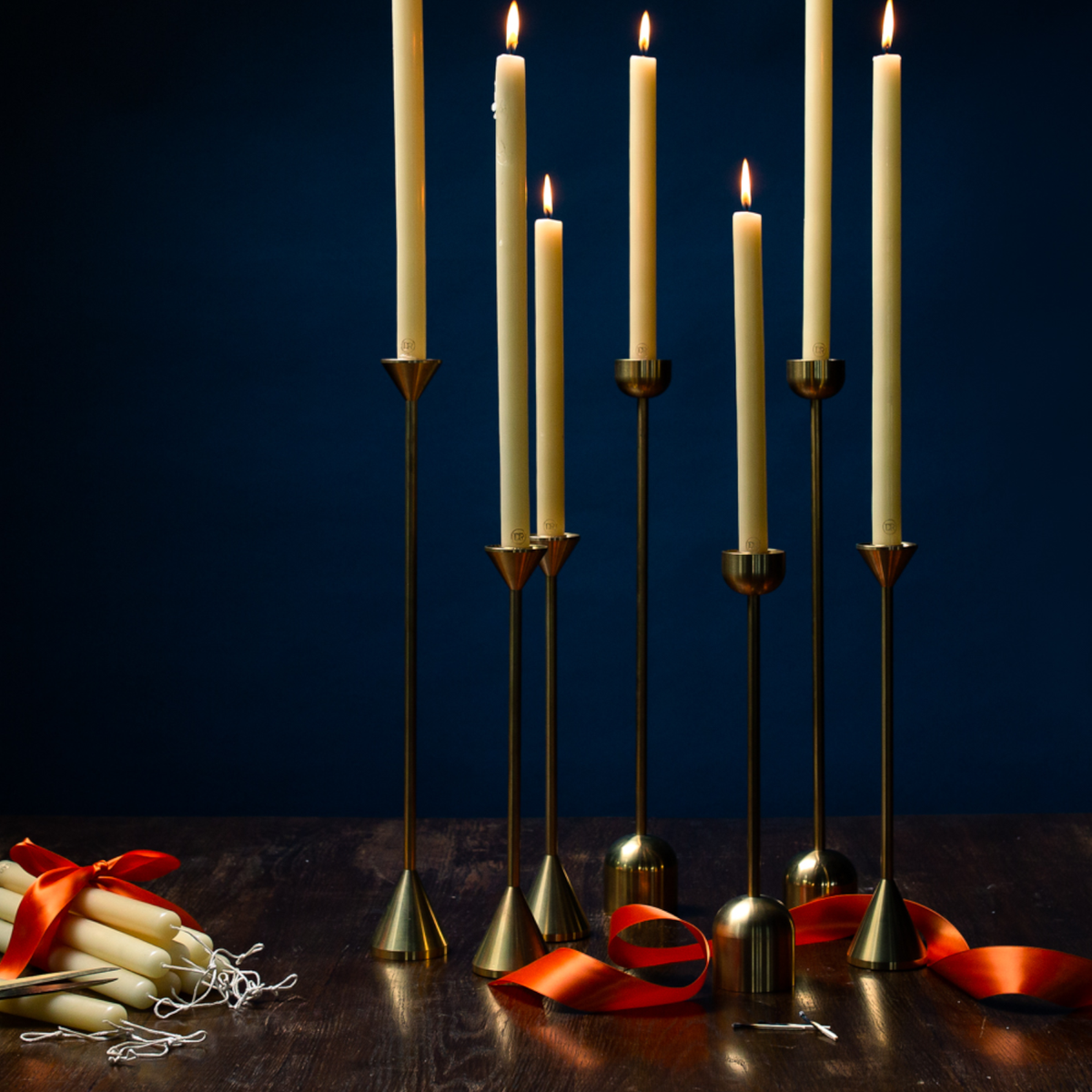 Unscented Candles & Accessories