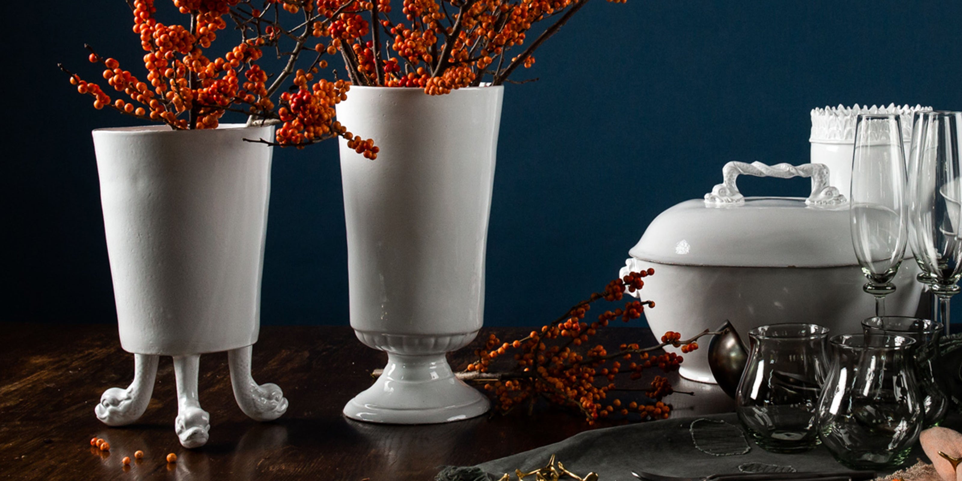 Astier de Villatte 小皿 Colbert Ten Petals Astier de Villatte | Vessels