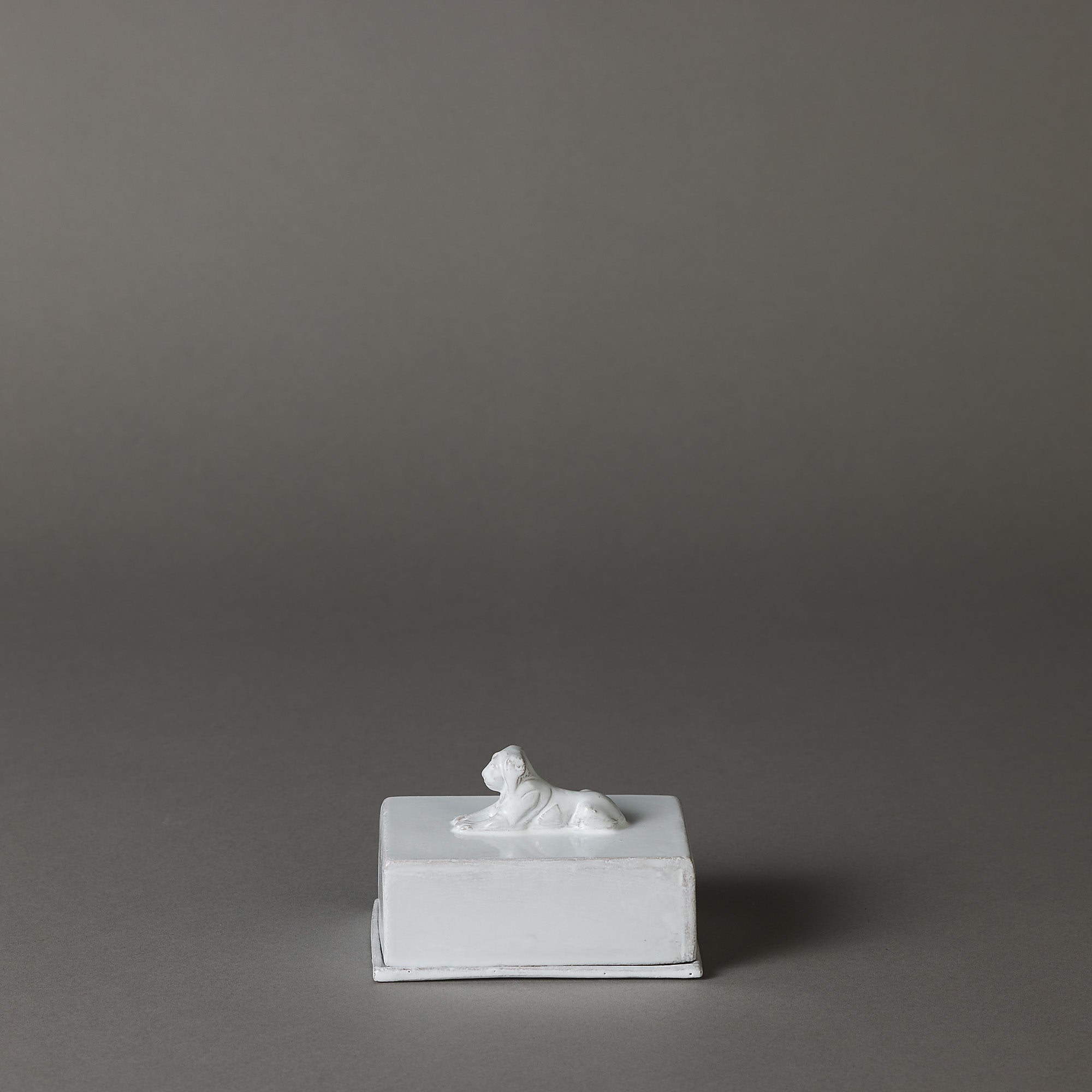 Astier de Villatte | Butter Dish | Lion