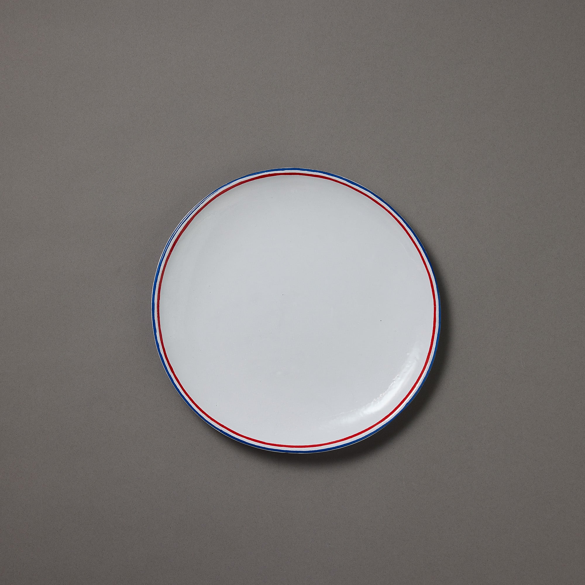 Astier de Villatte | Plate | Tricolore