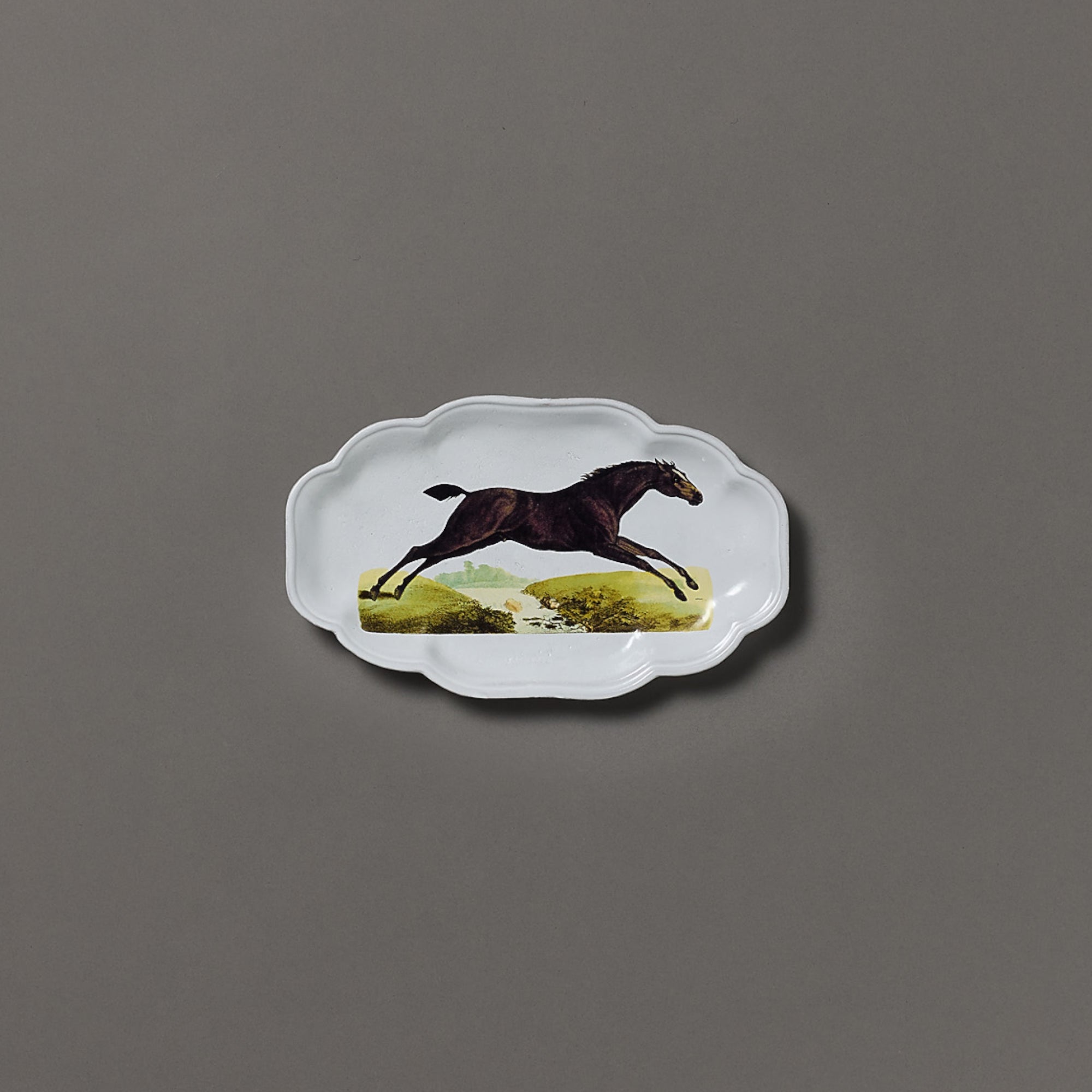 Astier de Villatte x John Derian | Oval Platter | Horse