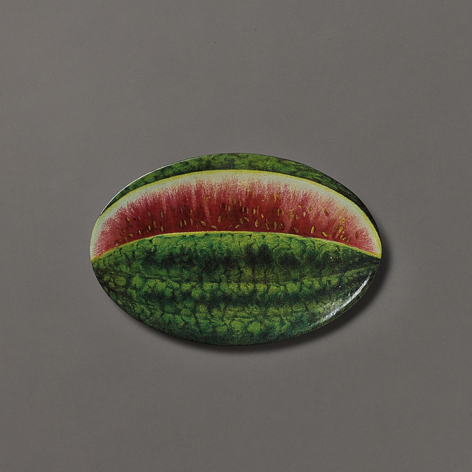 Astier de Villatte x John Derian | Oval Platter | Watermelon