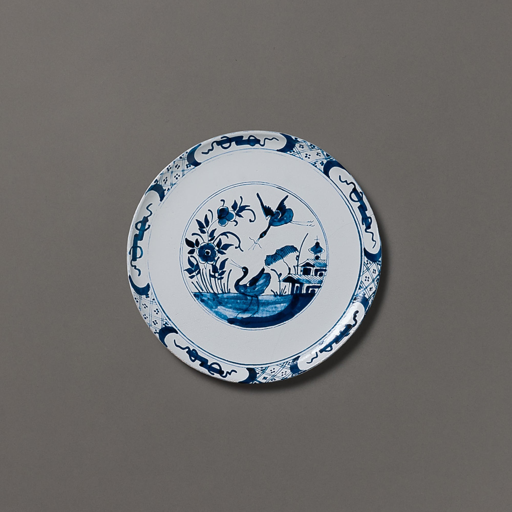 Astier de Villatte x John Derian | Plate | Large Pond Heron