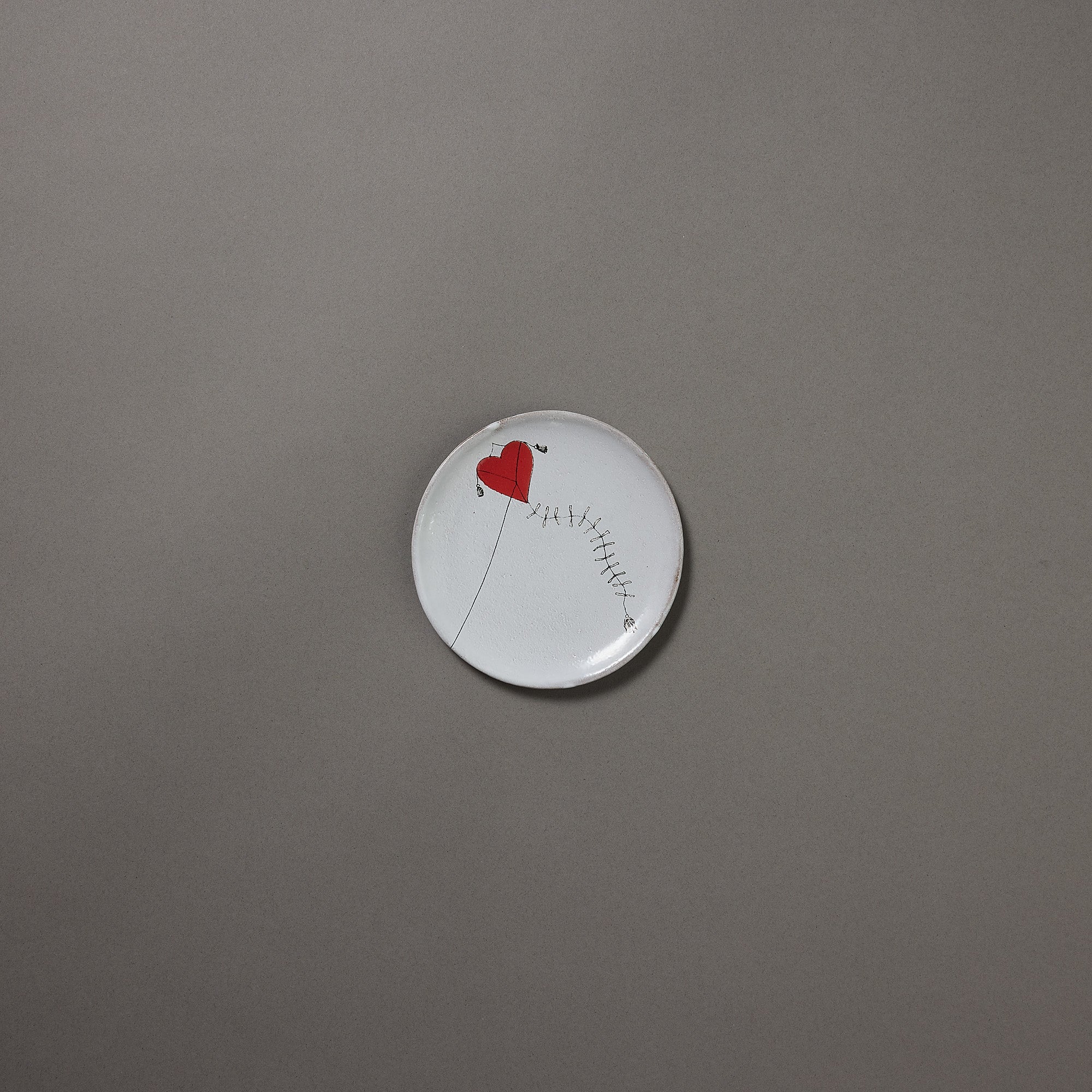 Astier de Villatte x John Derian | Small Dish | Heart Kite