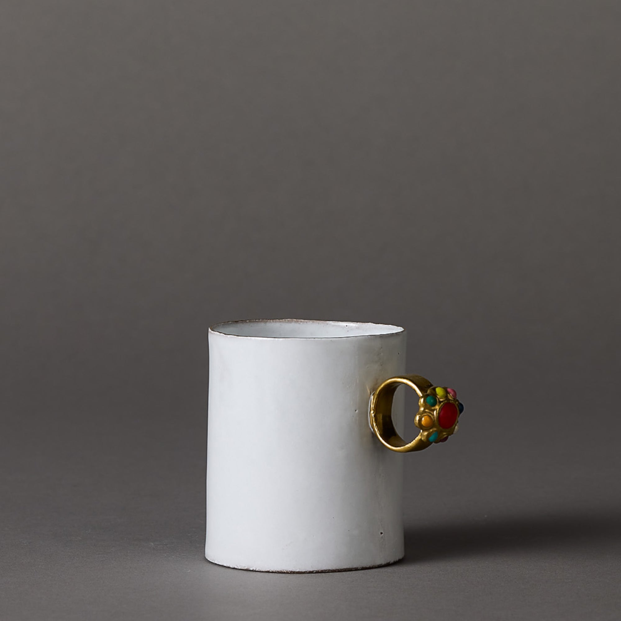 Astier de Villatte x Serena Carone | Ring Cup | Red-Multicolour