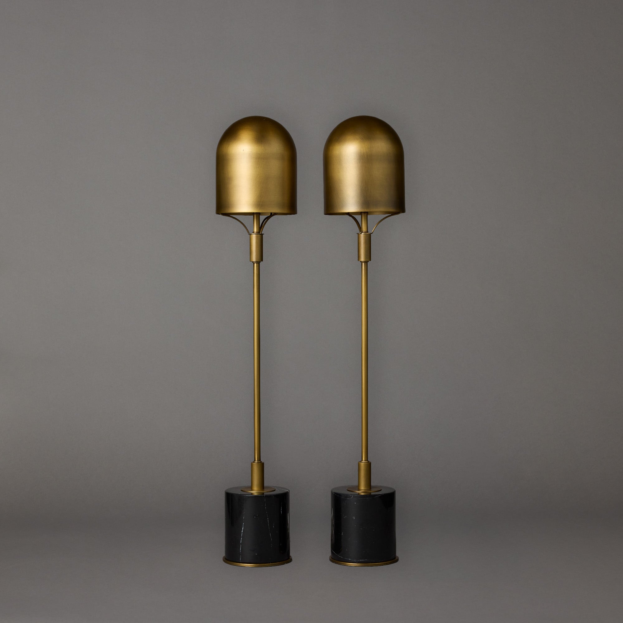 Atelier Dome Lamps | Marble | Pair