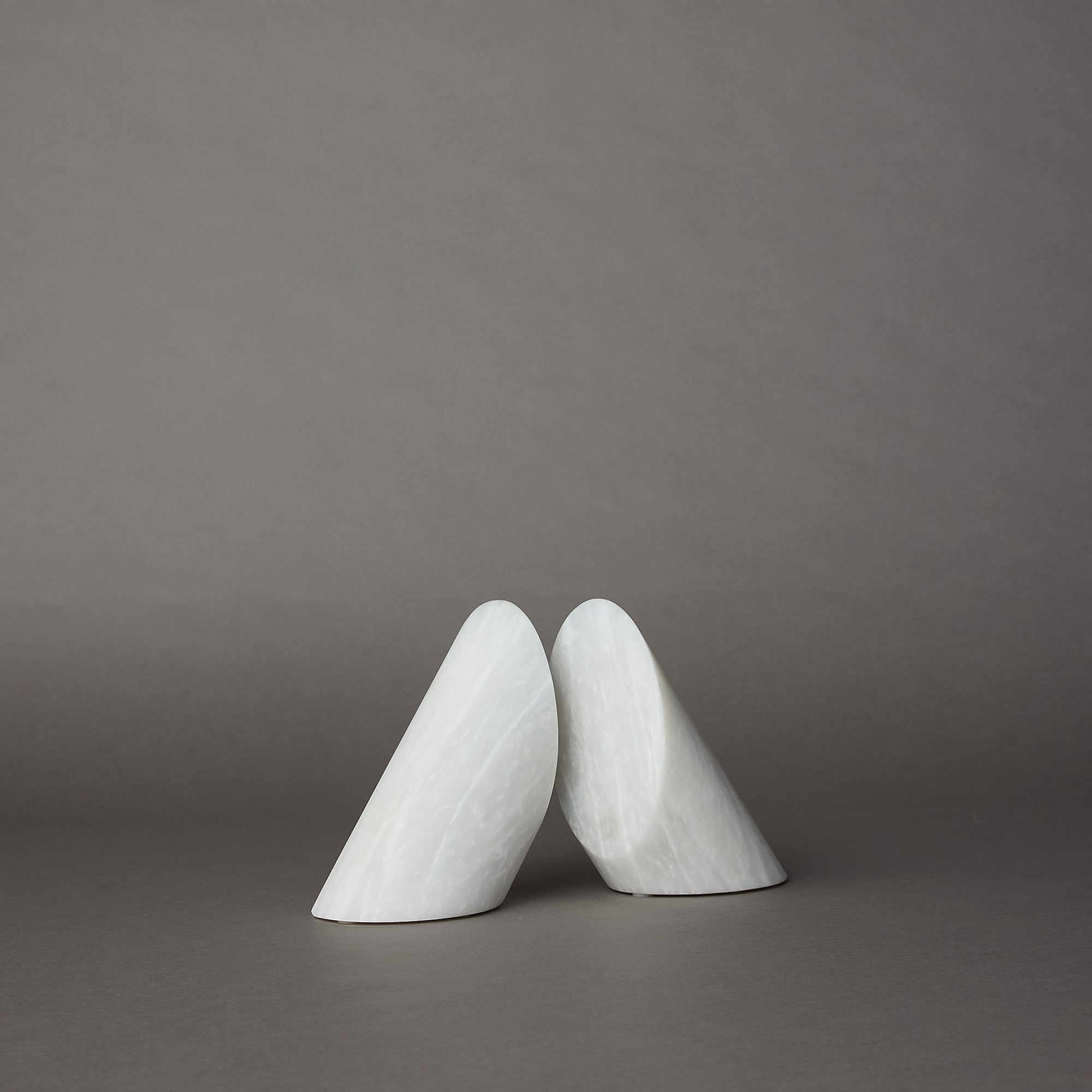 Coronet Marble Bookends