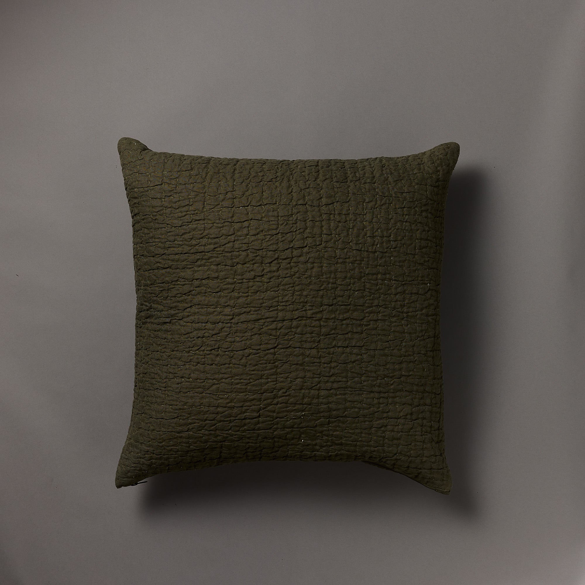 Quilted Hemp Pillow