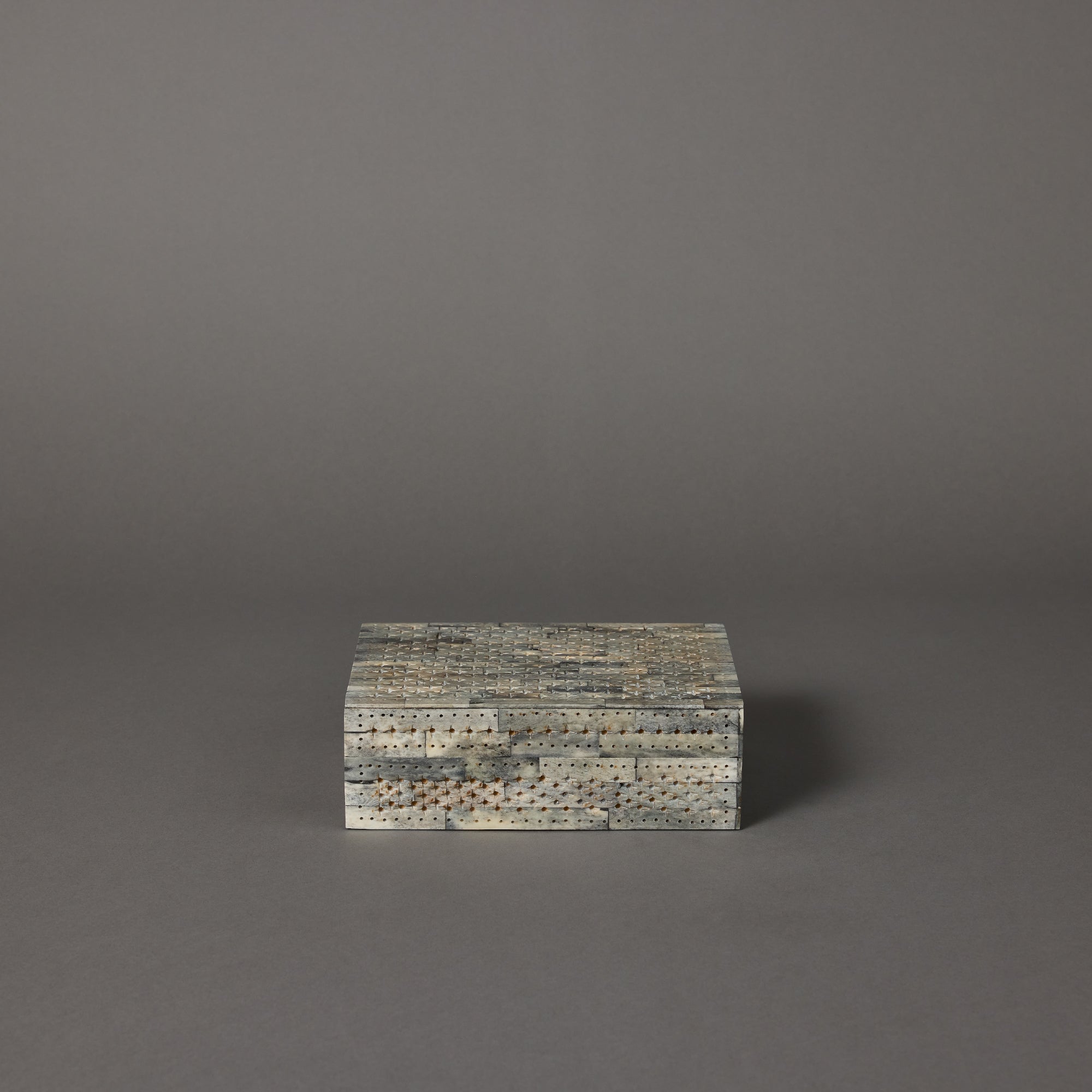 Grey Pierced Box