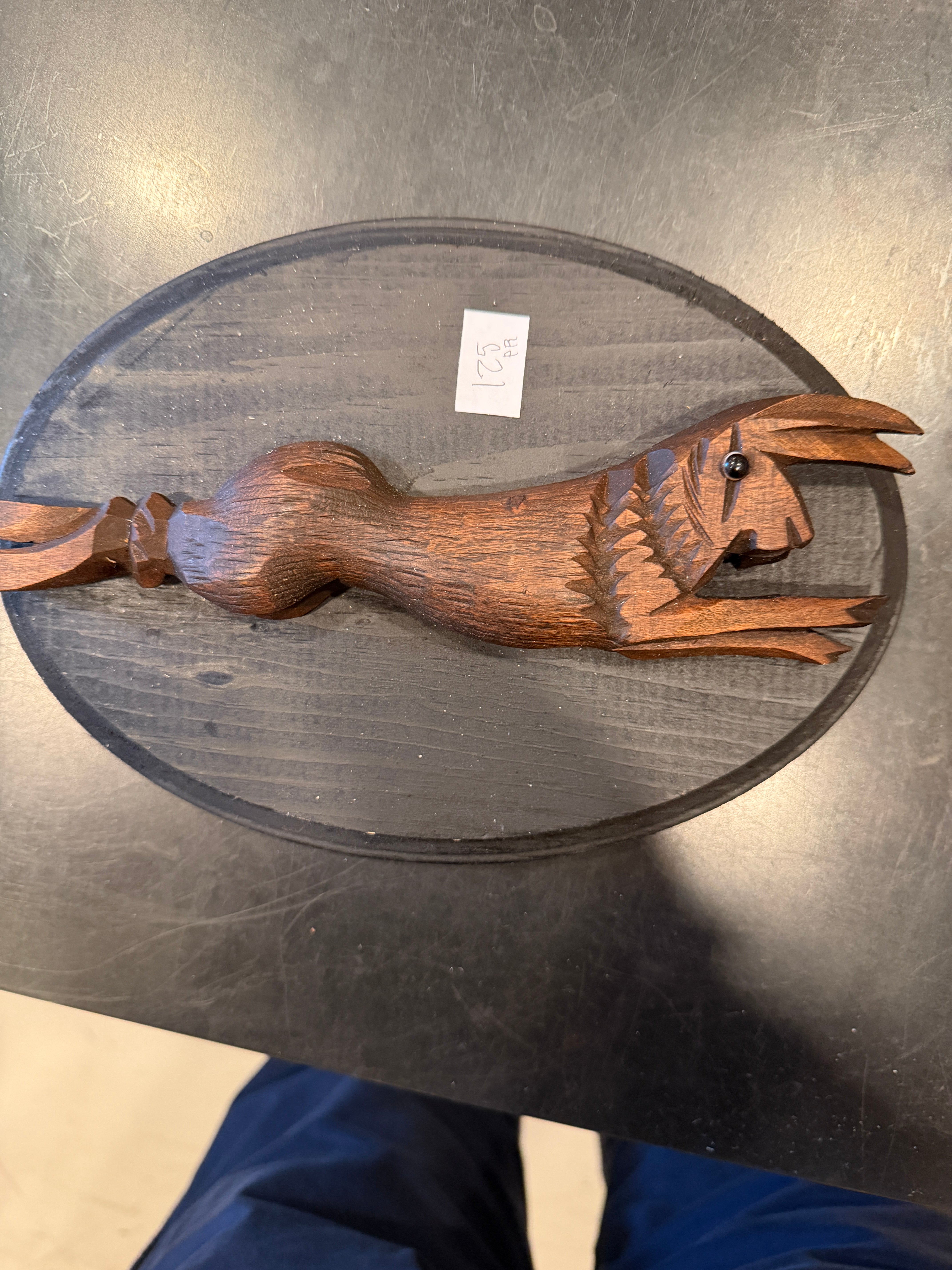 Antique Cuckoo Clock Large Hare | Mounted