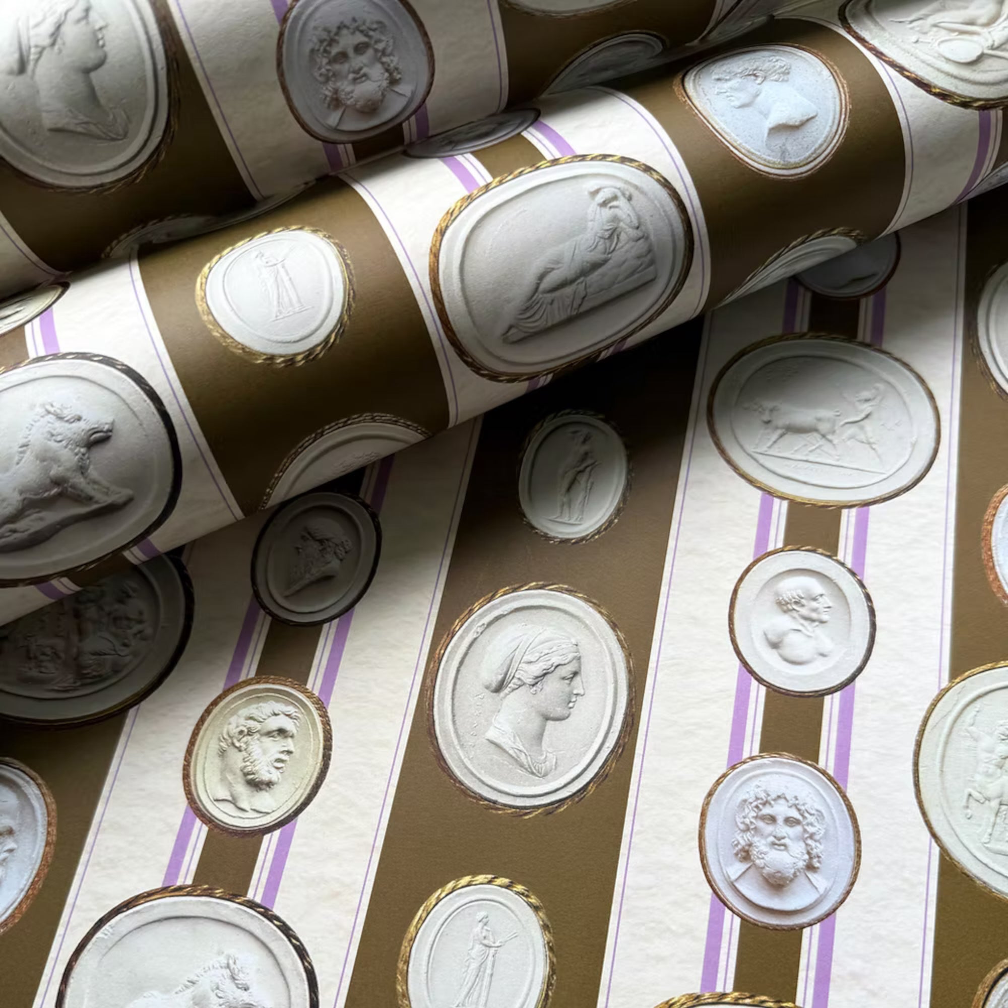 Gift Wrap Sheets | Intaglio Stripe No. 2