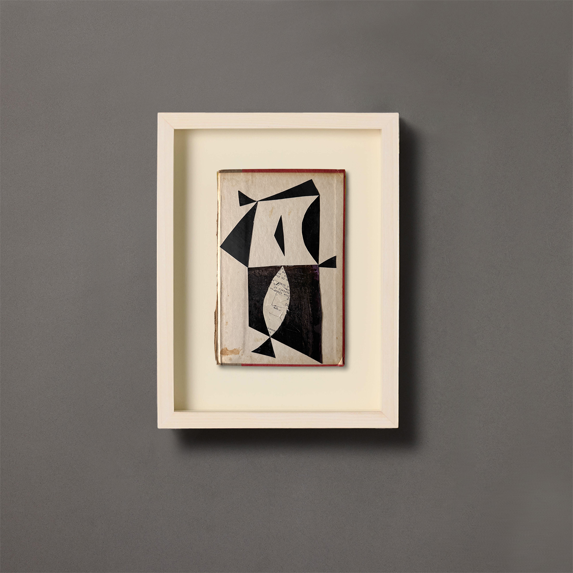 Nathan Isaac | Abstract Collage | Nuit II | Framed