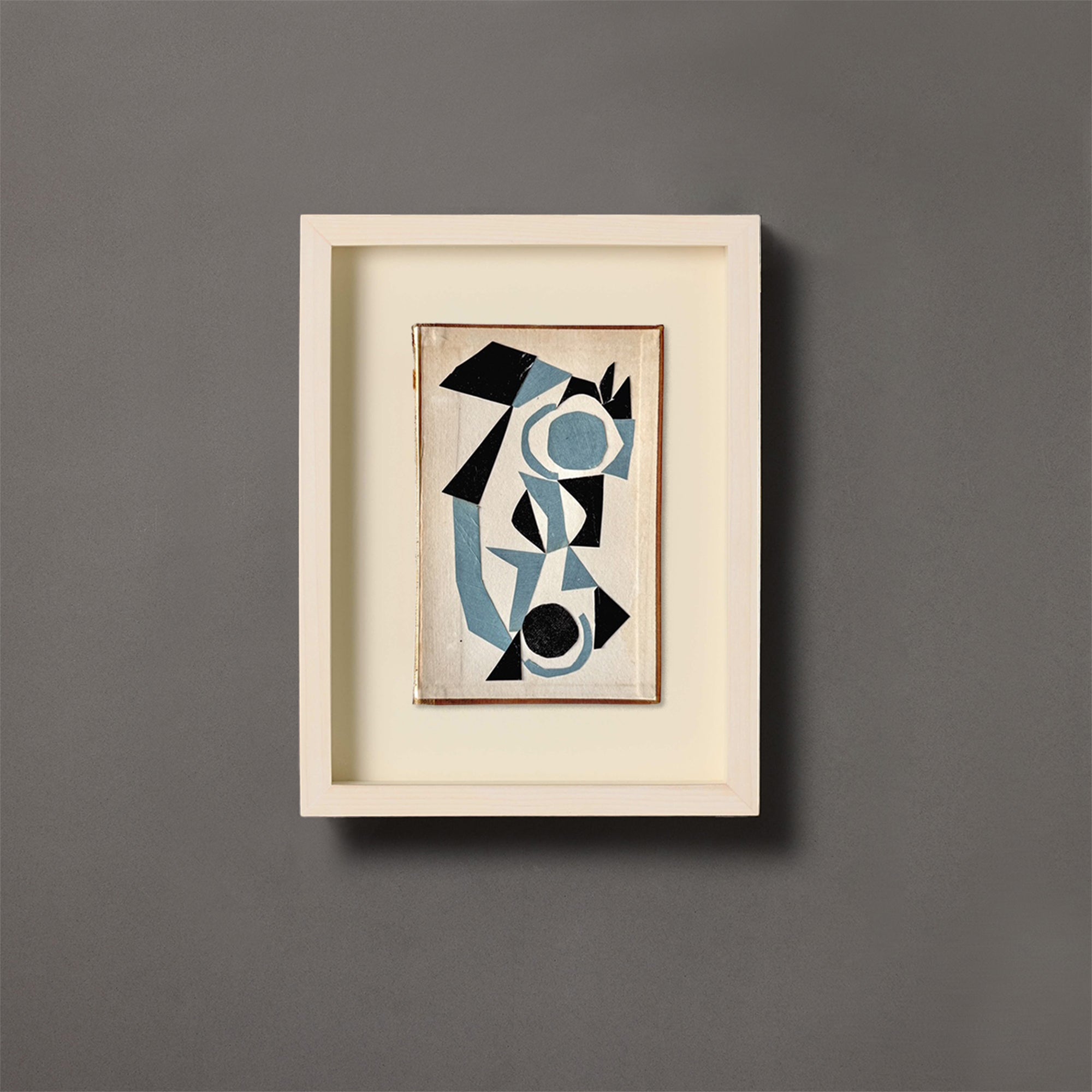 Nathan Isaac | Abstract Collage | Bossa II | Framed