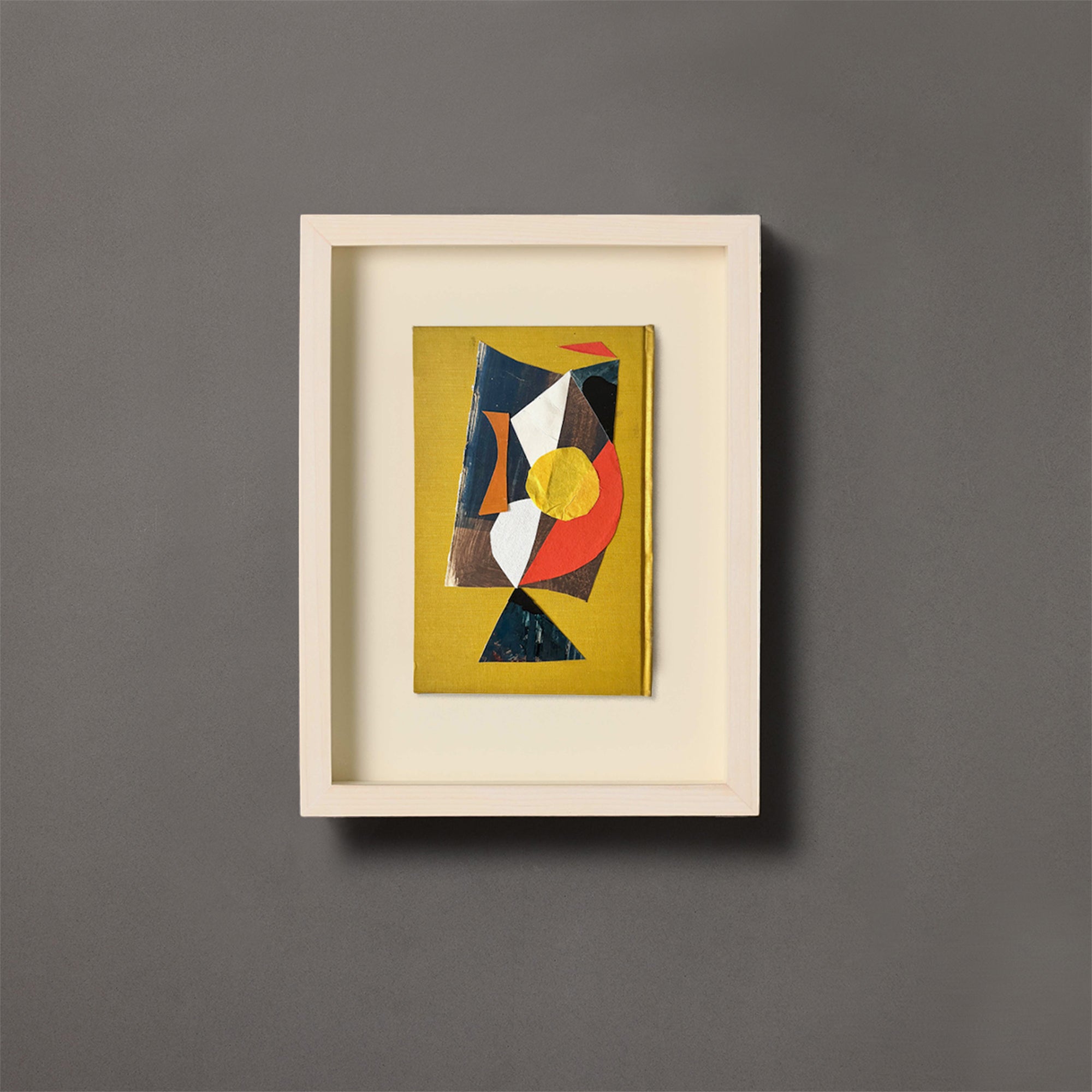 Nathan Isaac | Abstract Collage | Joute I | Framed
