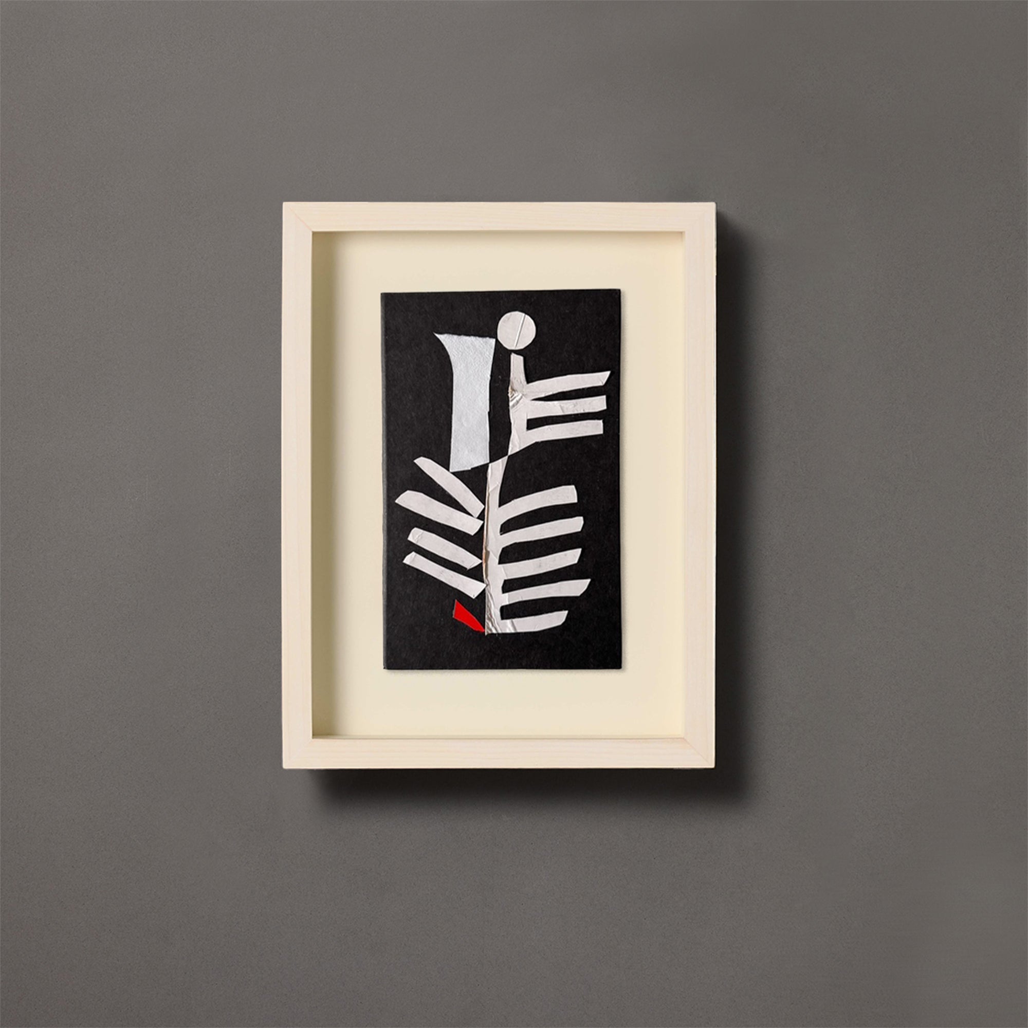 Nathan Isaac | Abstract Collage | Nuit III | Framed