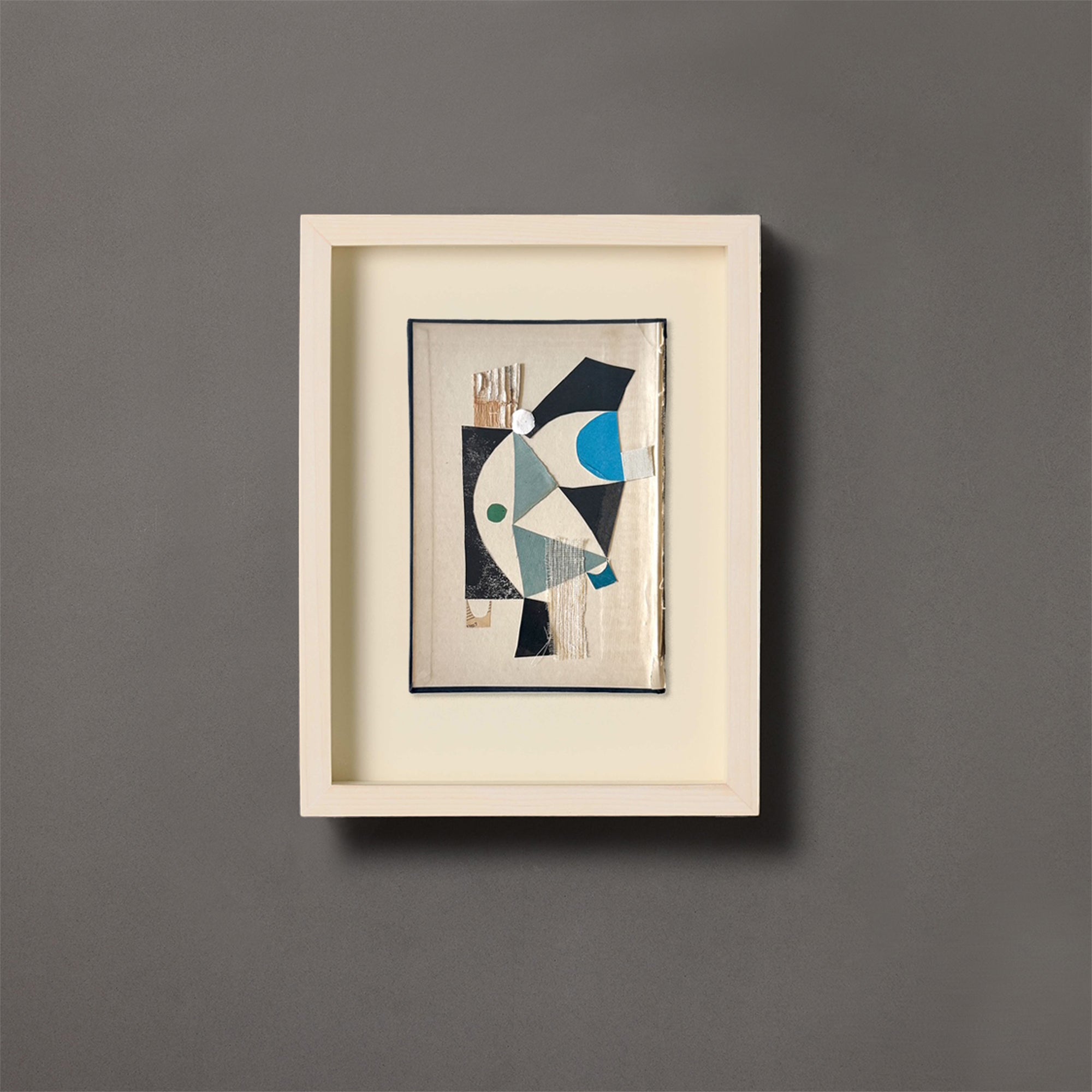 Nathan Isaac | Abstract Collage | Paix II | Framed