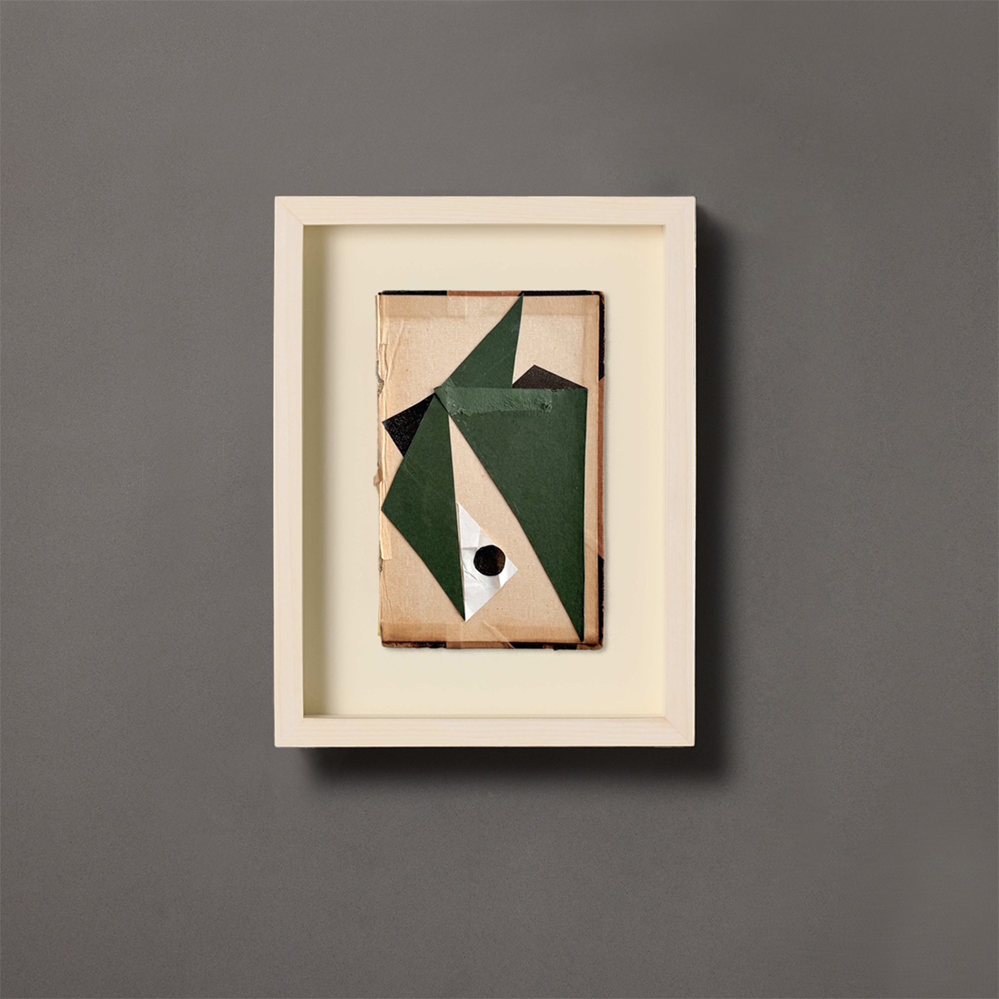 Nathan Isaac | Abstract Collage | Sais III | Framed