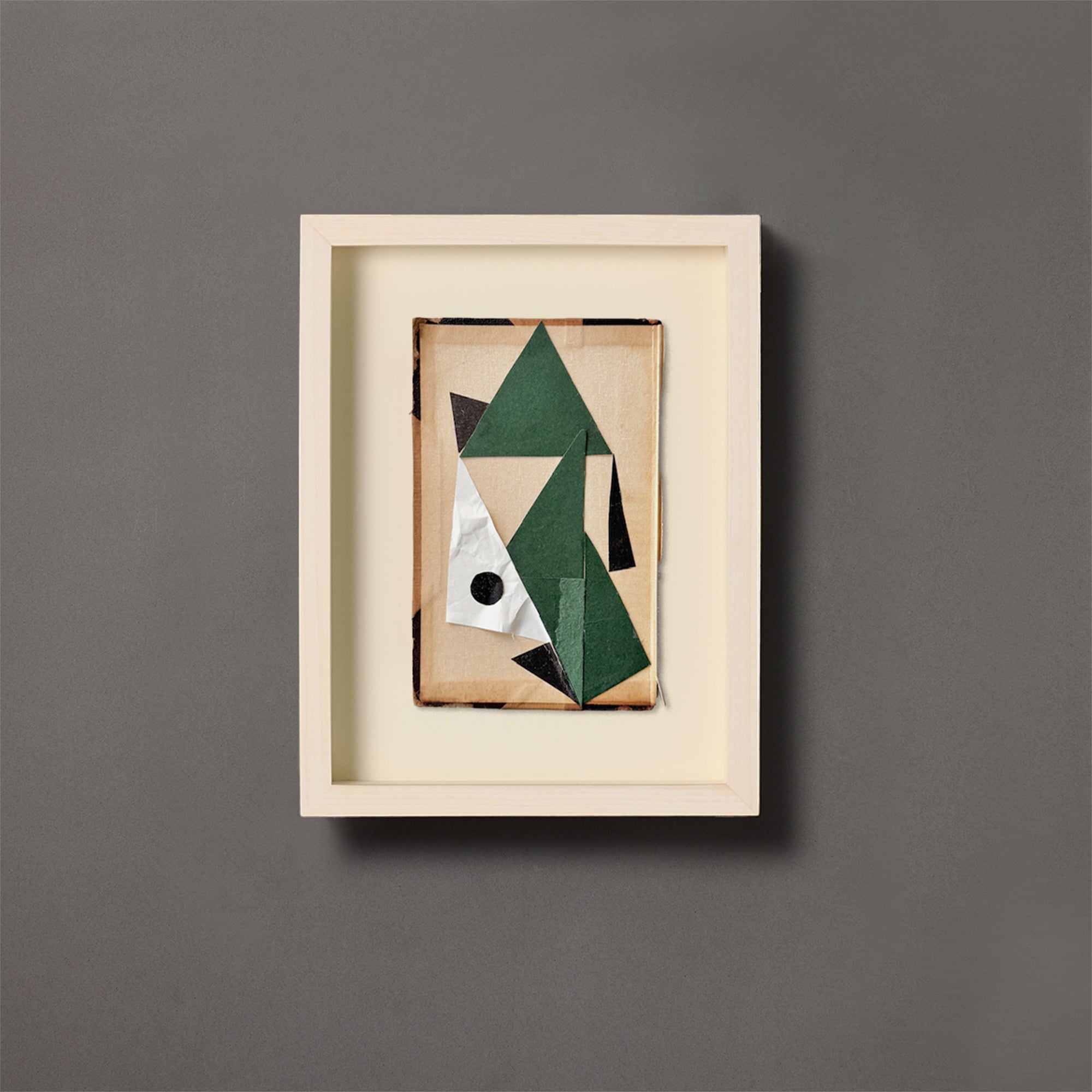 Nathan Isaac | Abstract Collage | Sais IV | Framed