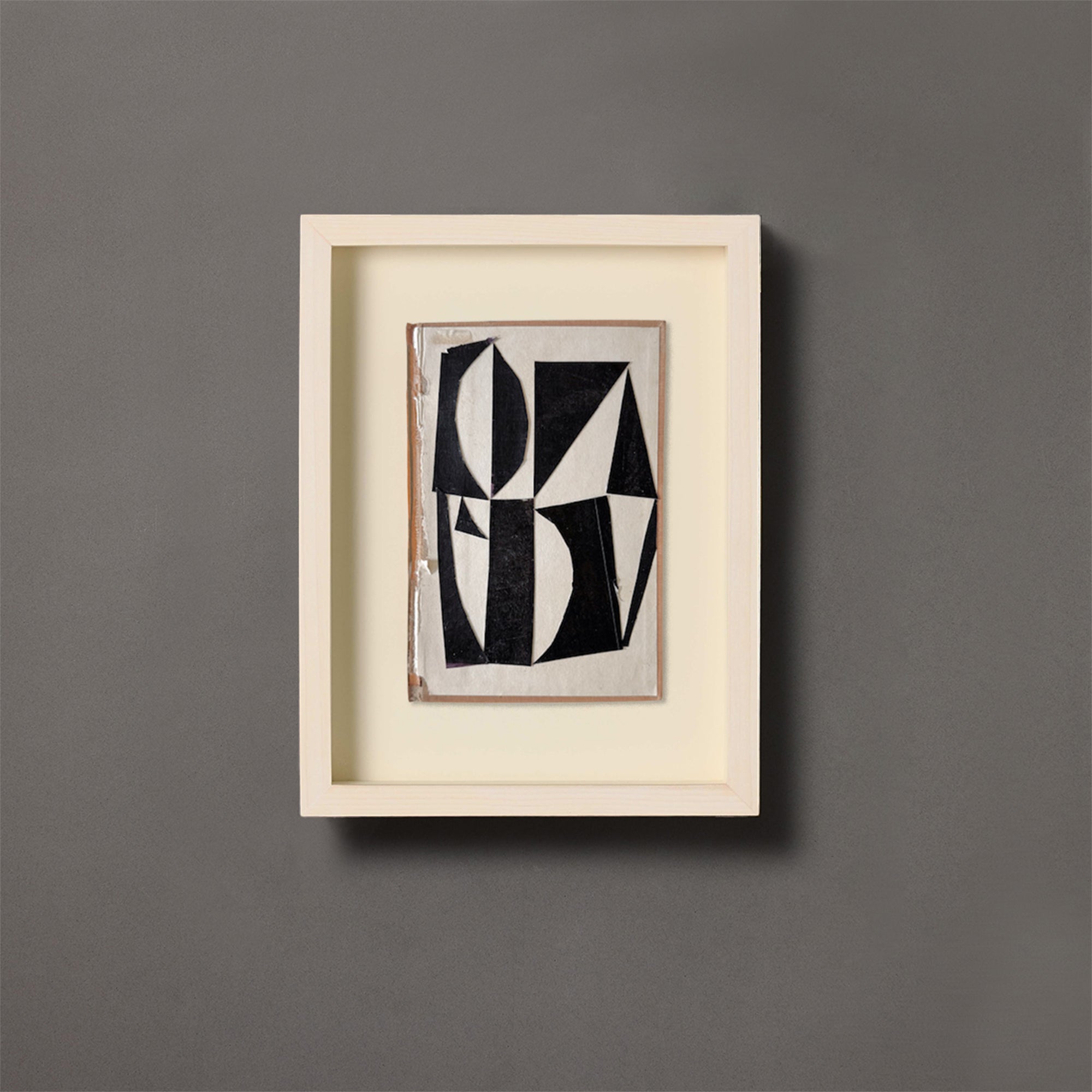 Nathan Isaac | Abstract Collage | Soliloque VI | Framed
