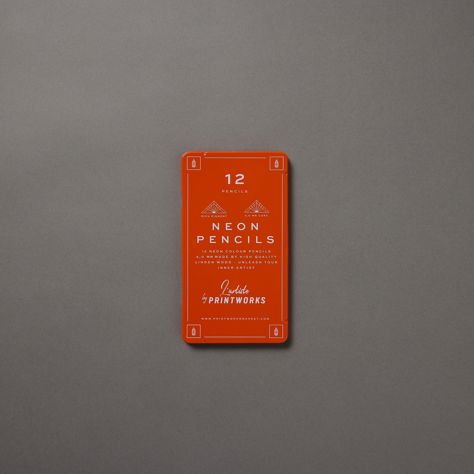 Neon Color Pencil Set