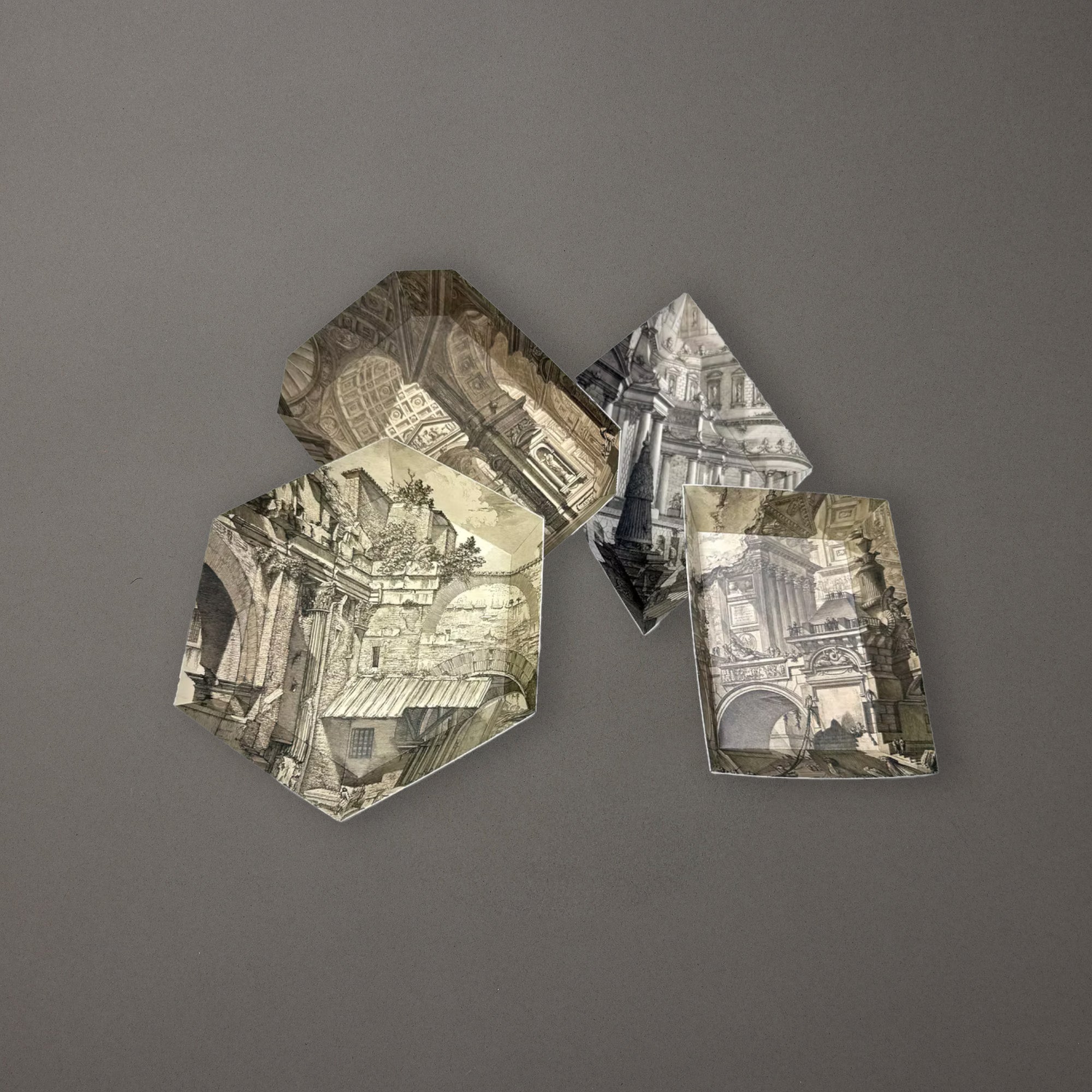 Portable Paper Trays | Set of 4